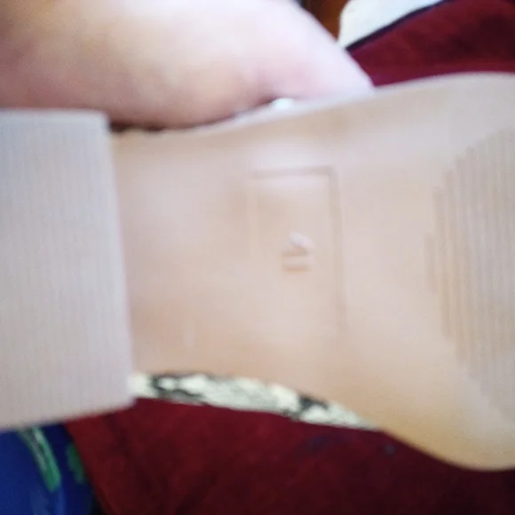 Snakeskin Ankle Boots - Black and White Brand New Size 9 - Picture 2 of 3